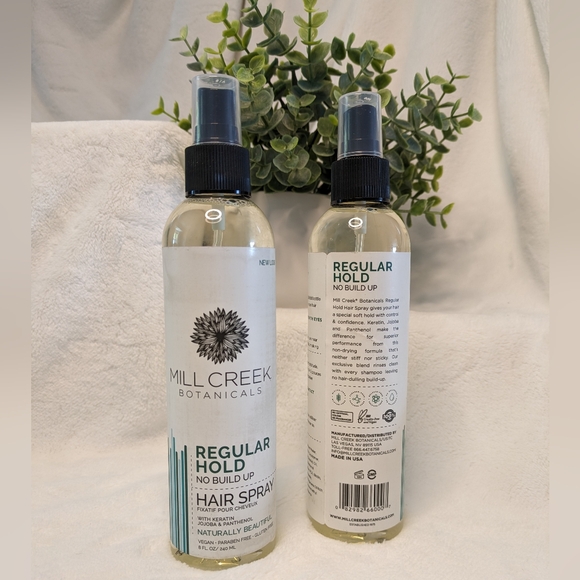 🌸 Mill Creek Regular Hold Hair Spray Non-Aerosol Pump NIB - Picture 4 of 7